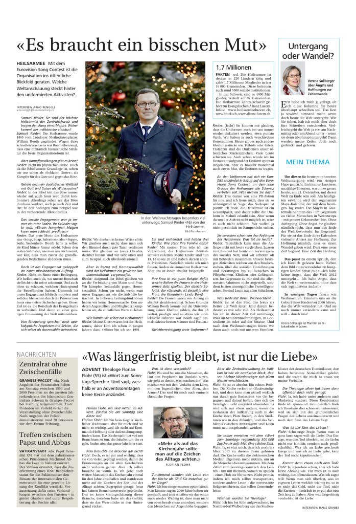 «Es braucht ein bisschen Mut»