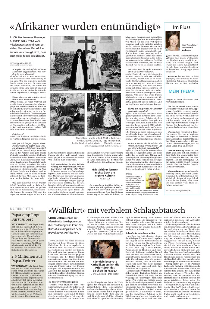 «Afrikaner wurden entmündigt»
