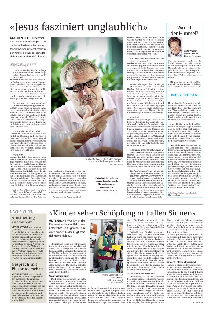 «Jesus fasziniert unglaublich»