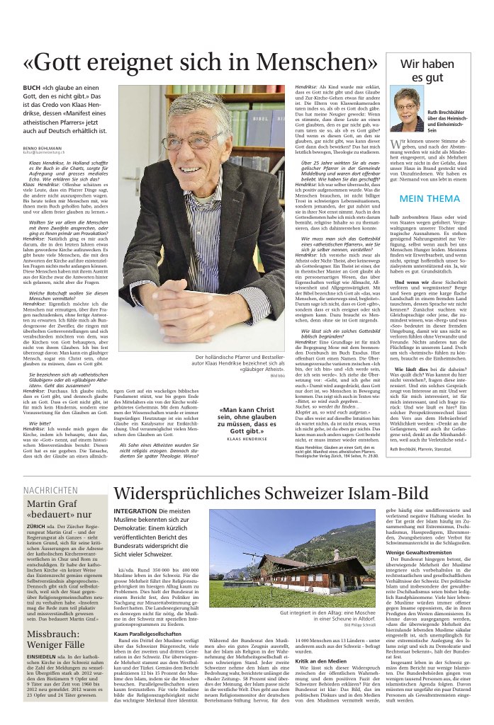 «Gott ereignet sich in Menschen»