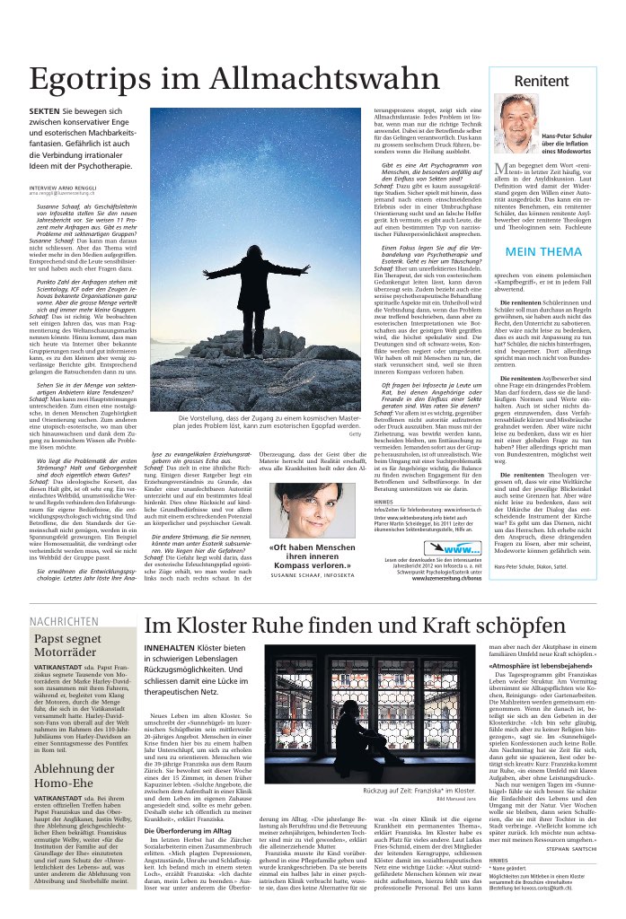 Egotrips im Allmachtswahn