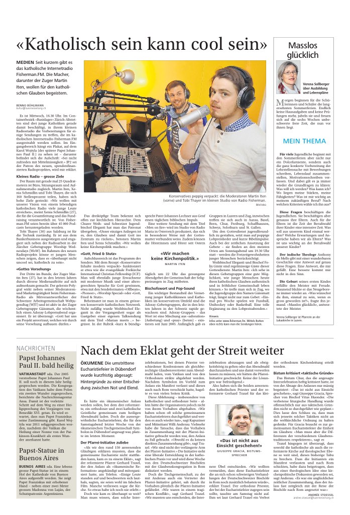 «Katholisch sein kann cool sein»
