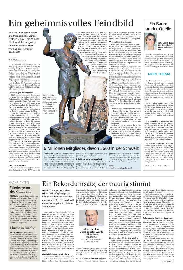 Ein geheimnisvolles Feindbild