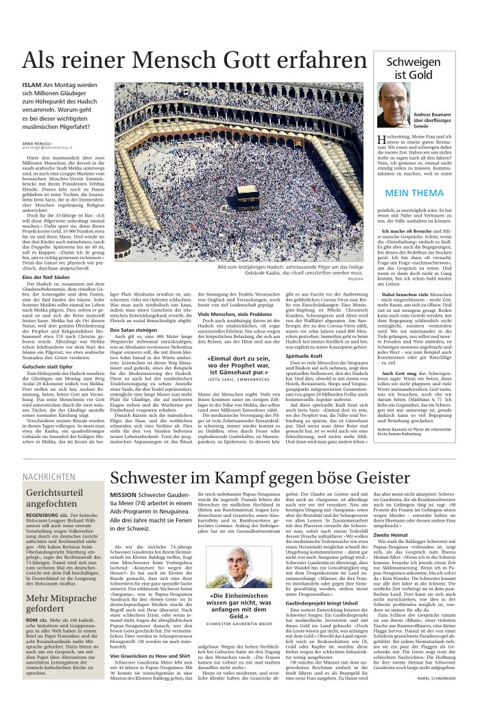 Als reiner Mensch Gott erfahren