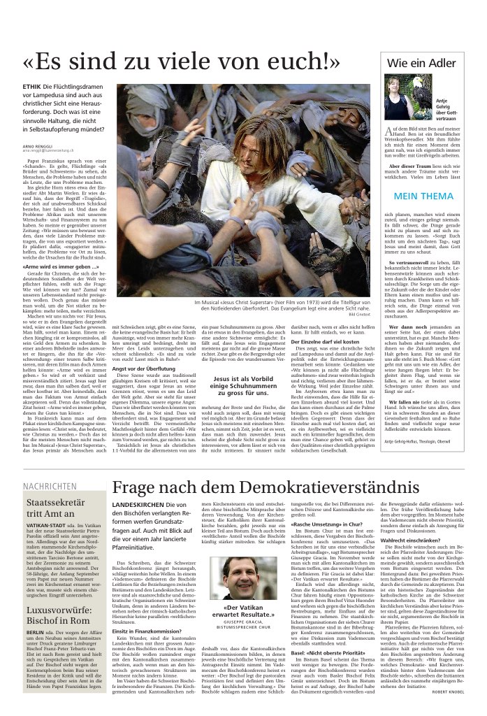 «Es sind zu viele von euch!»