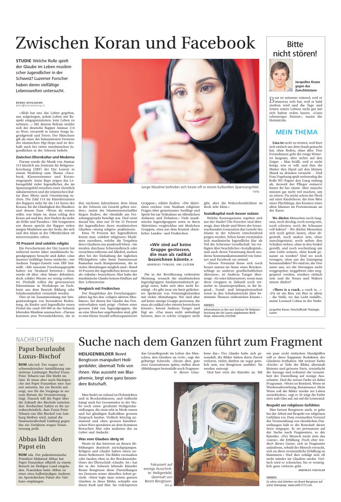 Zwischen Koran und Facebook
