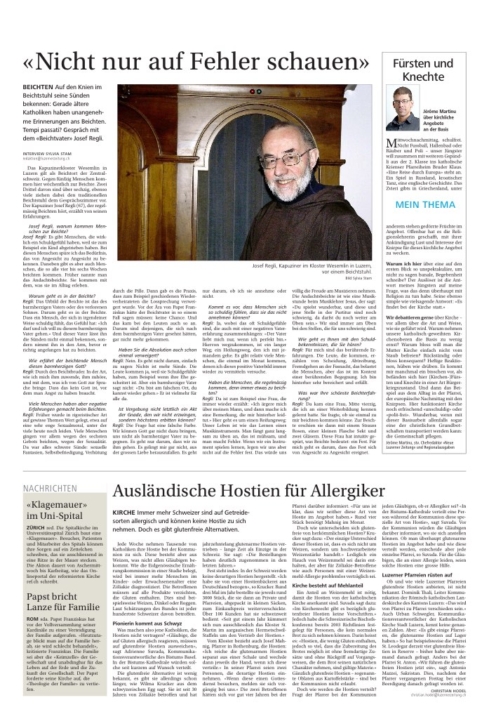 «Nicht nur auf Fehler schauen»