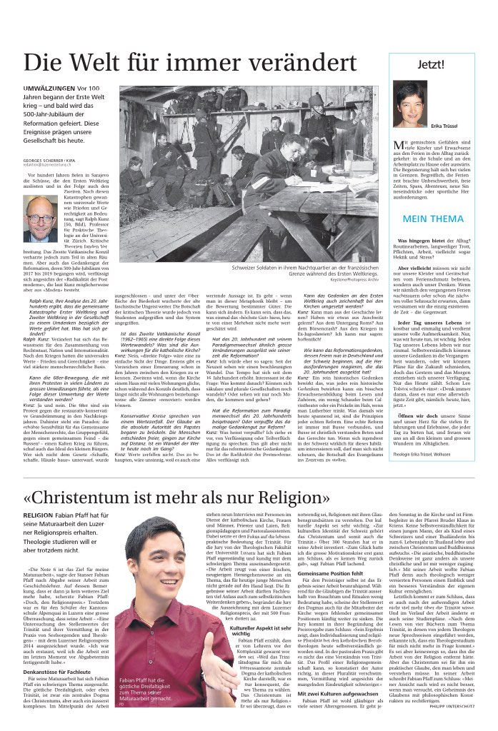 Die Welt für immer verändert