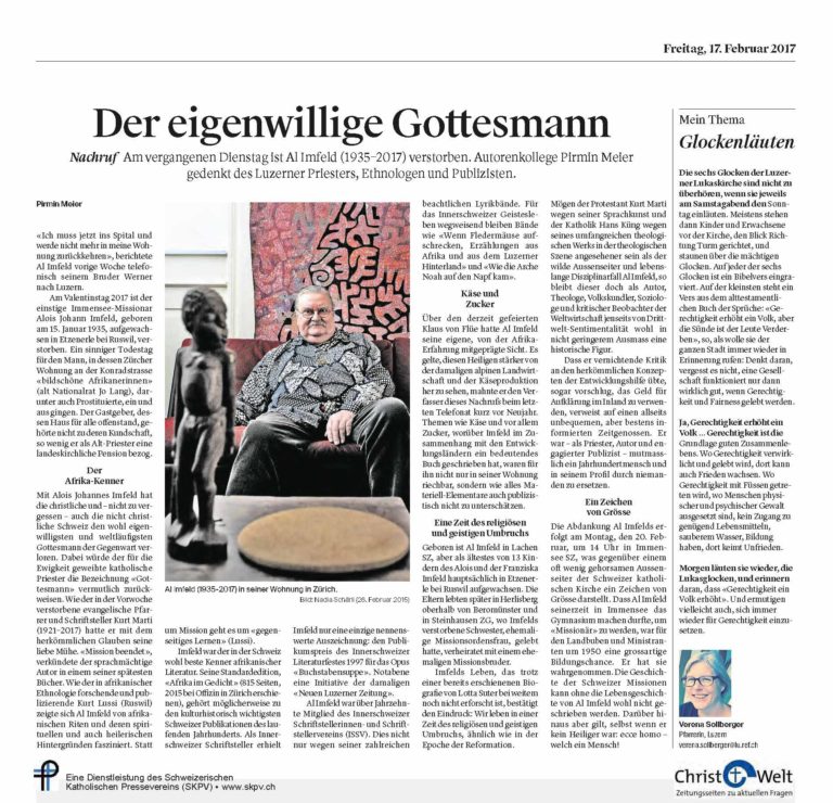 Der eigenwillige Gottesmann