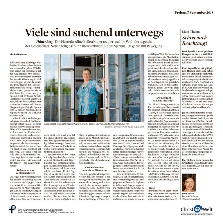 Viele sind suchend unterwegs