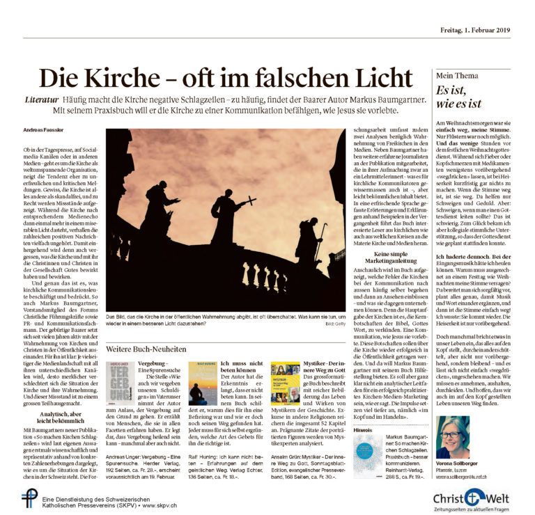 Die Kirche – oft im falschen Licht