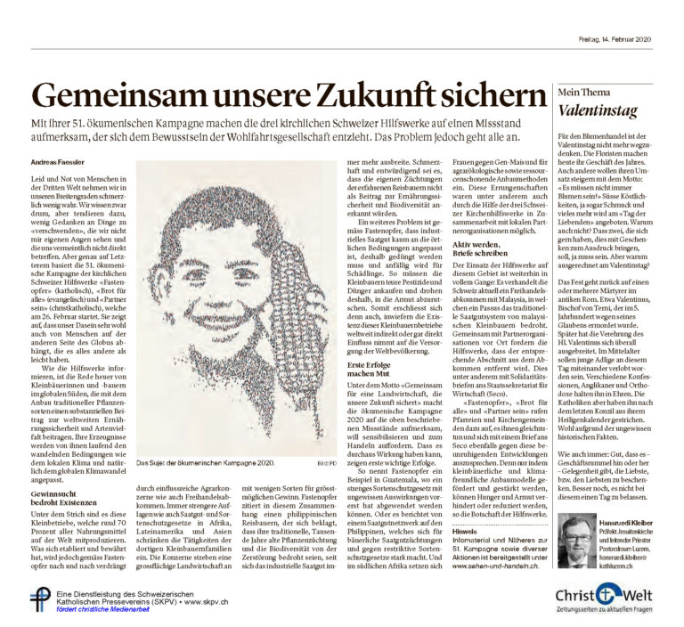 Gemeinsam unsere Zukunft sichern