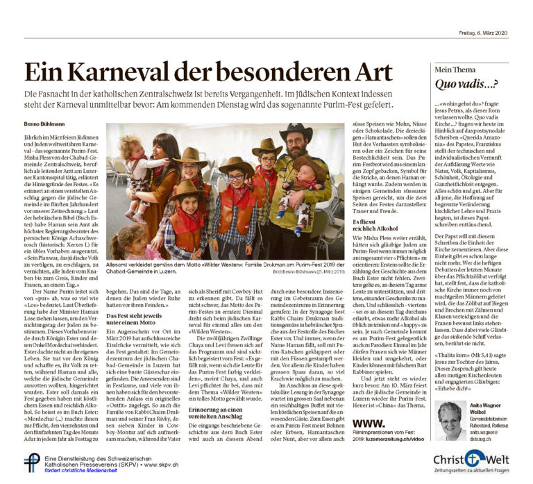 Ein Karneval der besonderen Art