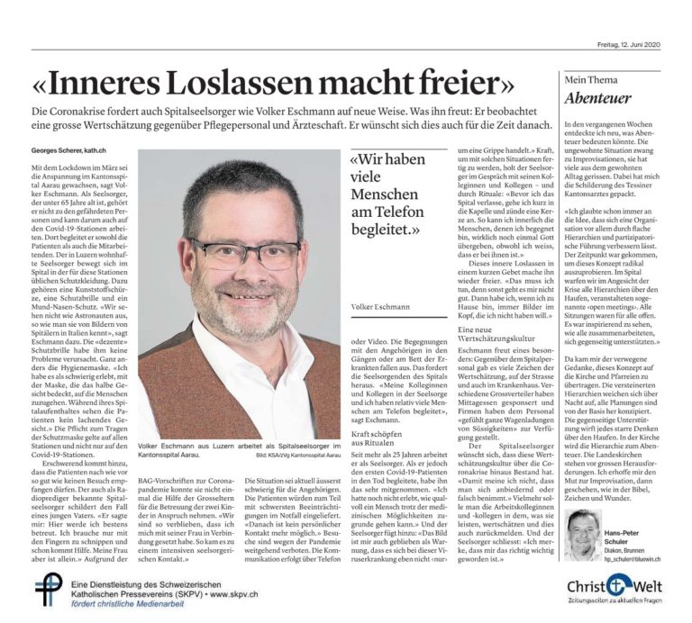 «Inneres Loslassen macht freier»