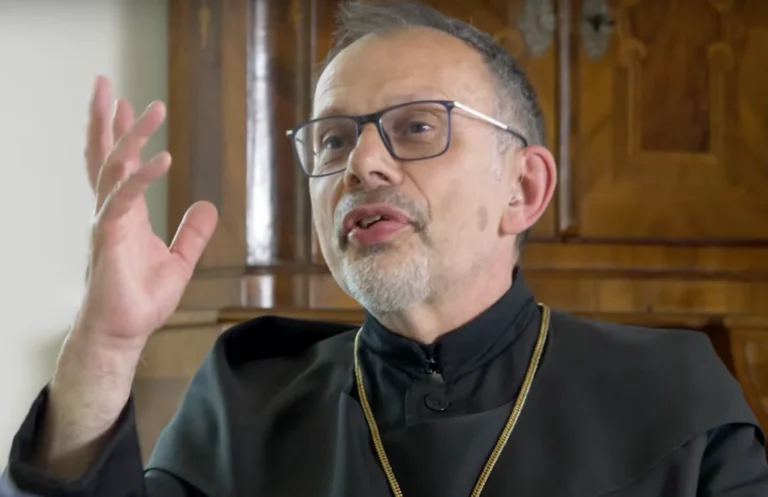 Im Gespräch mit Abt Ludwig Ziegerer