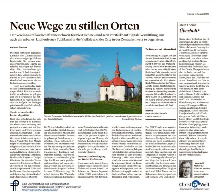 Neue Wege zu stillen Orten