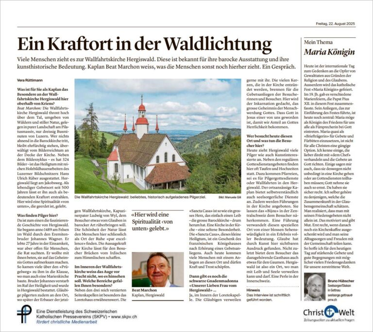 Ein Kraftort in der Waldlichtung