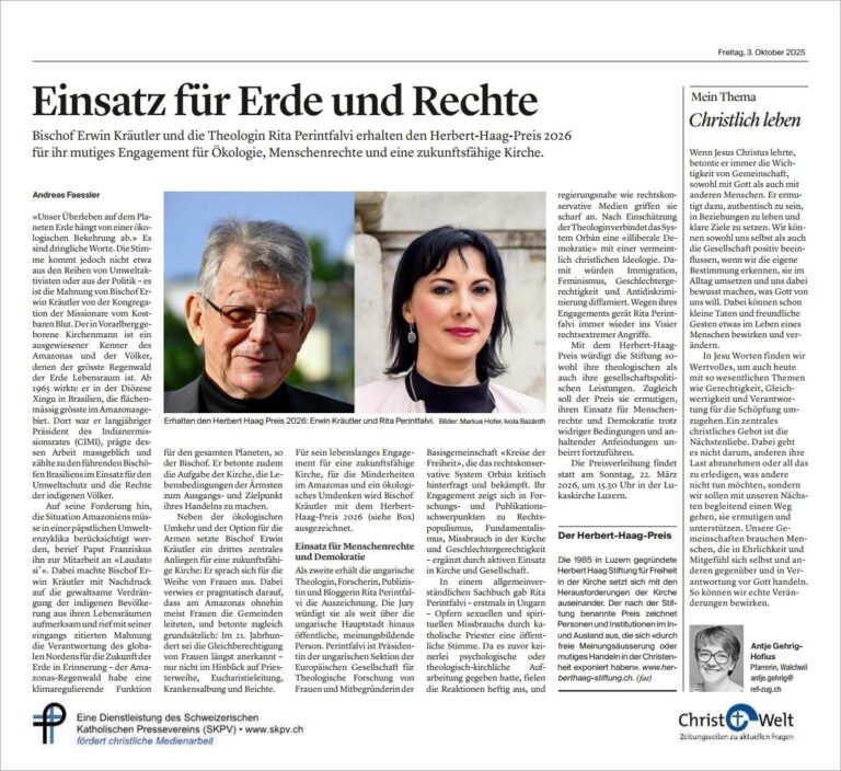Einsatz für Erde und Rechte