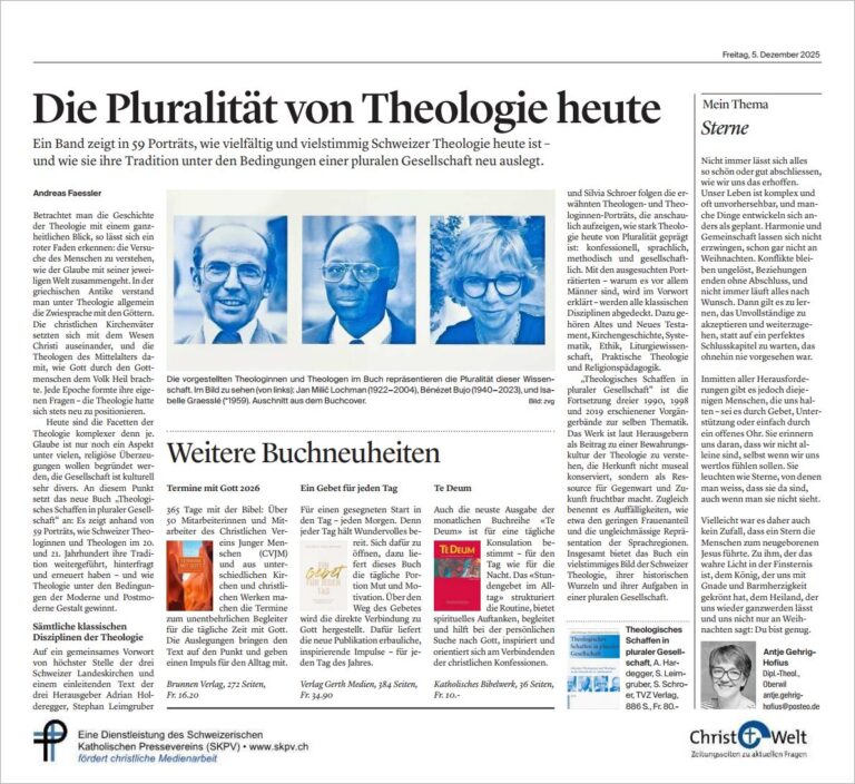 Die Pluralität von Theologie heute
