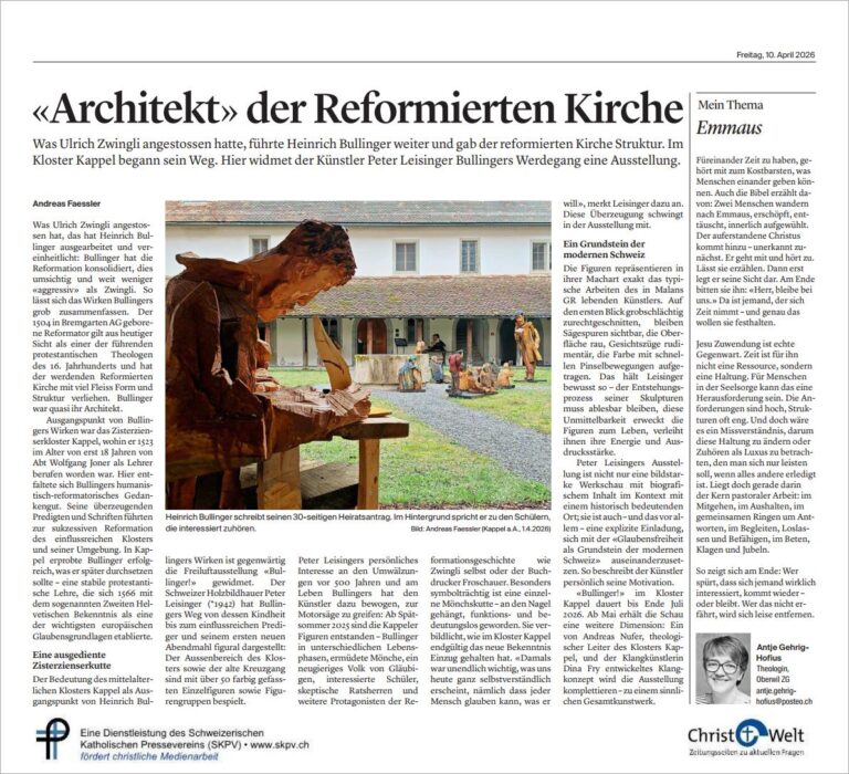 «Architekt» der Reformierten Kirche