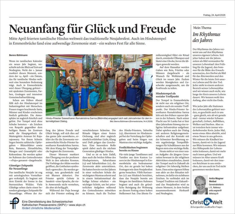 Neuanfang für Glück und Freude