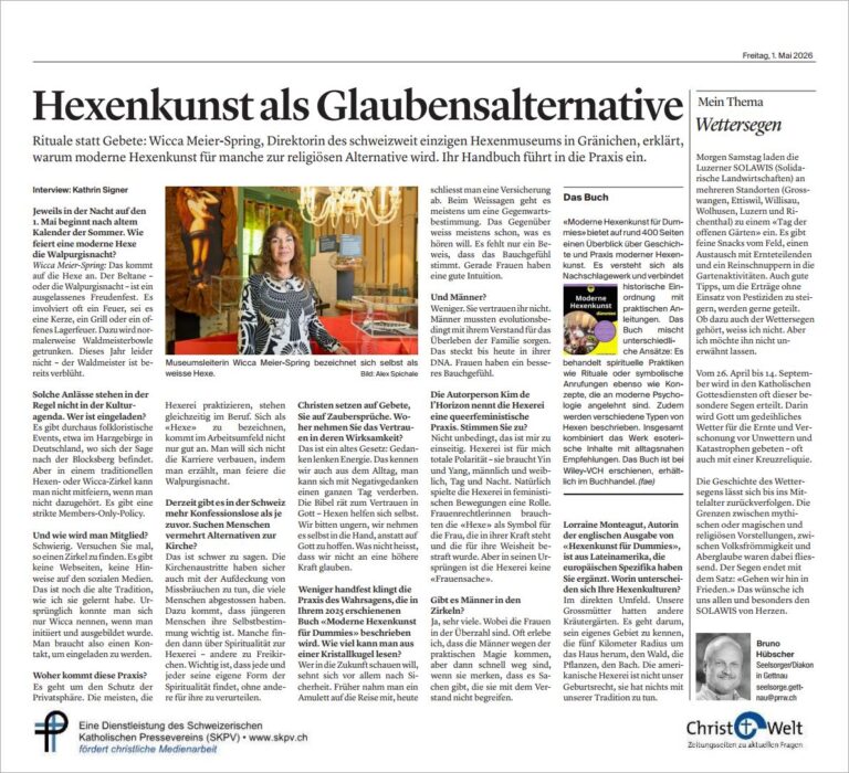 Hexenkunst als Glaubensalternative