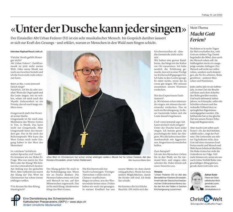 «Unter der Dusche kann jeder singen»