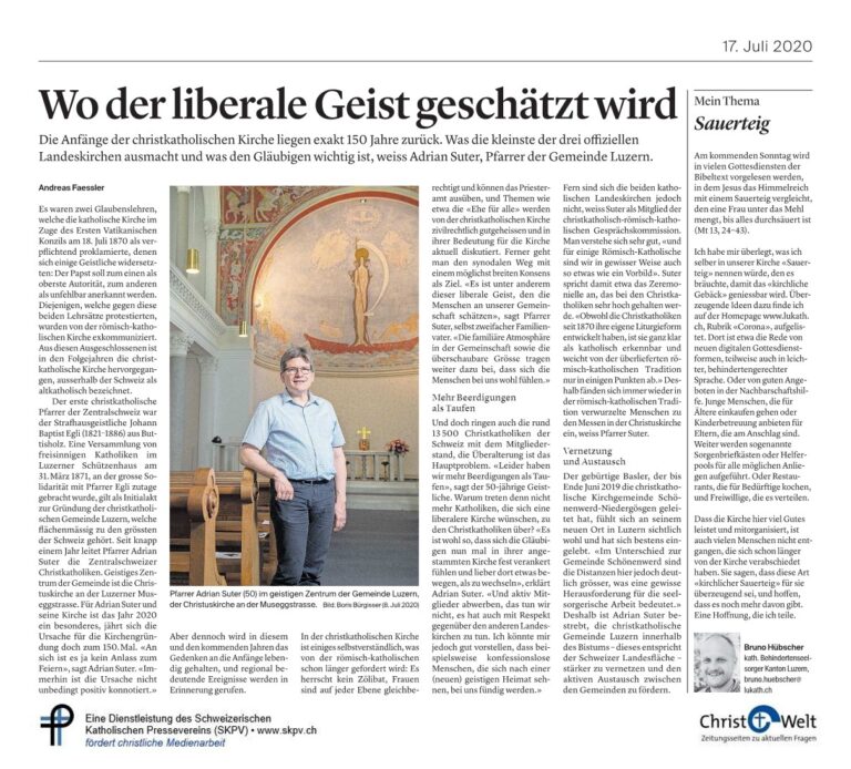Wo der liberale Geist geschätzt wird
