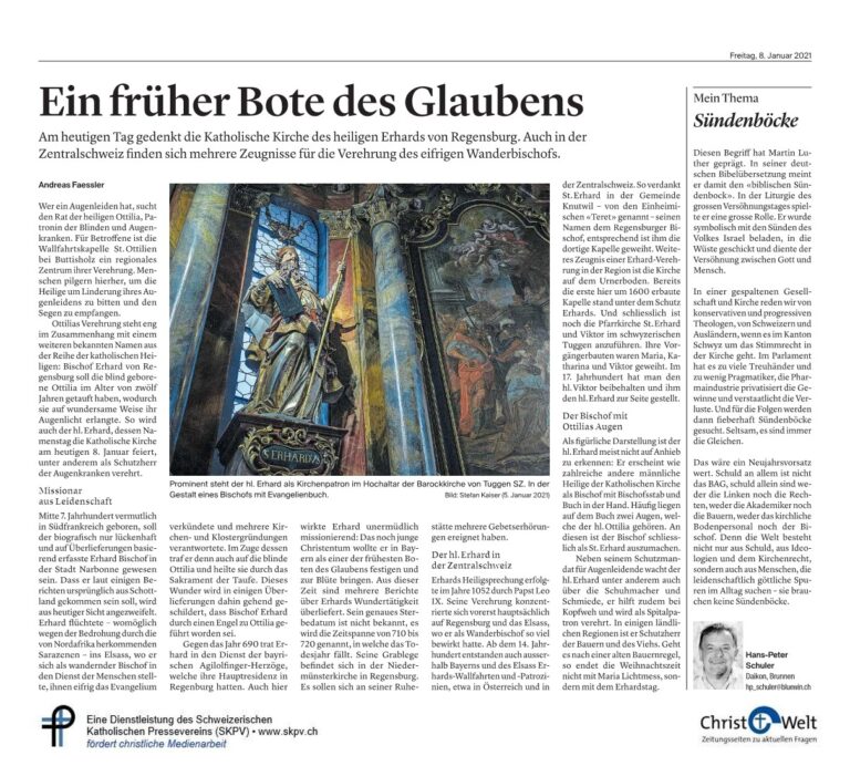 Ein früher Bote des Glaubens