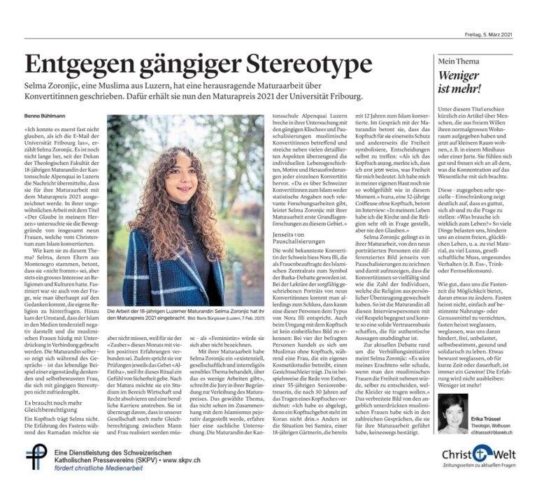 Entgegen gängiger Stereotype