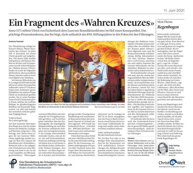 Ein Fragment des «Wahren Kreuzes»