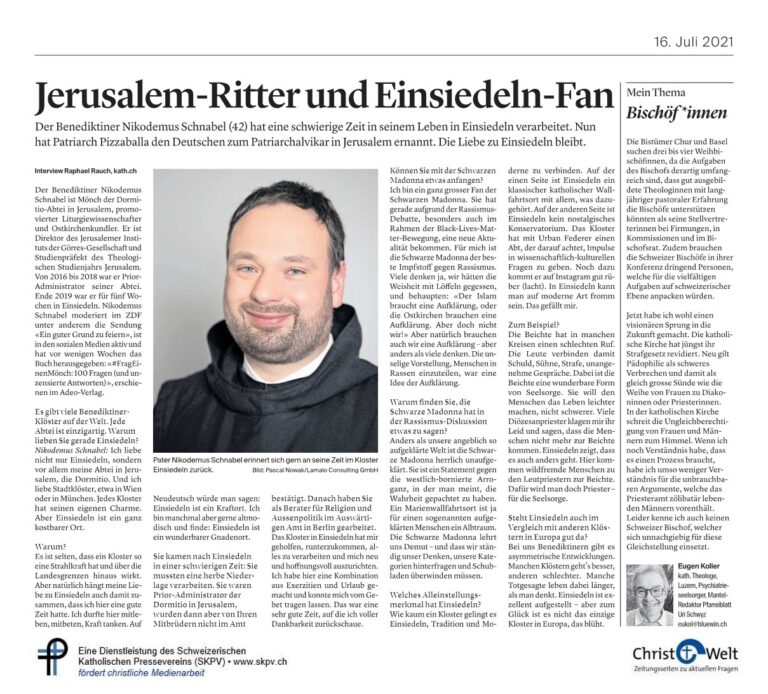 Jerusalem-Ritter und Einsiedeln-Fan