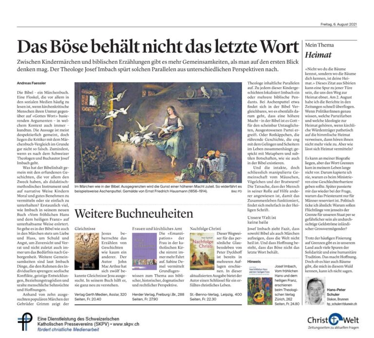 Das Böse behält nicht das letzte Wort
