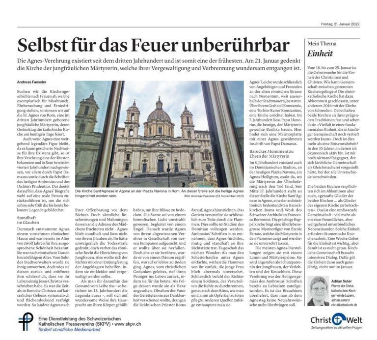 Selbst für das Feuer unberührbar
