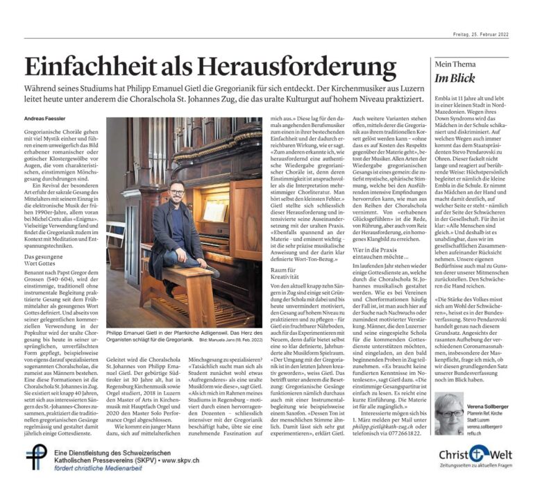 Einfachheit als Herausforderung