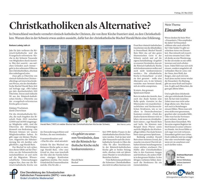 Christkatholiken als Alternative?
